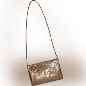 Elegant Tan Clutch Bag *SOLD*